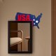 thumbnail image 1 of Wooden Door Angle Decorations With USA Flag Door Top Corner Frame Hanging Accessories, 1 of 5