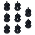 thumbnail image 4 of Amortiguador de cuerdas de violín Sil Práctica de reducción de ruido uversal Sli para piezas de instrumentos musicales de violín acústico Negro shamjiam violín mudo, 4 of 7