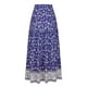 thumbnail image 4 of Falda larga retro con estampado de cintura alta cómoda para mujer a la moda Pompotops  qwe14535, 4 of 8