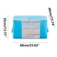 thumbnail image 5 of Bolsa de almacenamiento de gran capacidad, organizador de tela gruesa, ventana transparente, cremallera resistente, diseño plegable, ideal para edredones, mantas y ropa de cama, uso doméstico y viaje, 5 of 8