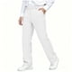 thumbnail image 2 of Pantalones largos para niños, de color liso, con cintura elástica, de talla media, rectos, informales y cómodos, de poliéster., 2 of 9