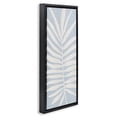 thumbnail image 2 of Stupell Industries Modern Leaf Silhouette on Sky Blue Black Floating Frame Canvas Art, 11 x 25, by Natalie Carpentieri, 2 of 8