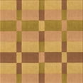 thumbnail image 1 of Ahgly Company Indoor Square Patterned Beer Orange Area Rugs, 6' Square, 1 of 6