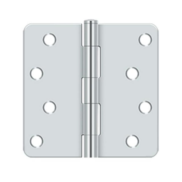 Deltana S44R426 Charnière Chromée Polie - 4 x 4 x 0,25 Po.