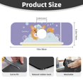 thumbnail image 2 of Sikiie Corgi Washing in Bathtub Splash Guard for Sink Faucet-1 PC Super Absorbent Fast Drying Mat Sink Gadgets-Splash Guard for Kitchen, Sink Mat, 2 of 7