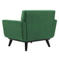 thumbnail image 7 of Tufted Armchair Accent Chair, Velvet, Green, Modern Contemporary Urban Design, Living Lounge Room Hotel Lobby Hospitality, 7 of 7