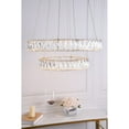 thumbnail image 2 of Monroe Integrated LED chip light gold Chandelier Clear Royal Cut Crystal, 2 of 7
