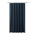 thumbnail image 2 of Waffle Weave Waterproof Shower Curtain, Bathroom Grommet Fabric Bath Curtain, 2 of 9