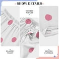 thumbnail image 6 of FORMRS Kids Pajama Pants with Pockets Size 9-10Y Boys Lounge Sleep Bottoms, Pink Polka Dots, 6 of 8