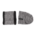 thumbnail image 2 of Bienvenido Hombres Gorro Bufanda Cálido A Prueba de Viento Elástico Engrosado Forro Polar Invierno Gorro de Punto Conjunto para Montar Senderismo Esquí Gris, 2 of 8
