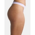 thumbnail image 2 of Easter Women's Thong Panties with Lace Trim from Way to Celebrate, 3-Pack, Sizes S-XXL, 2 of 6