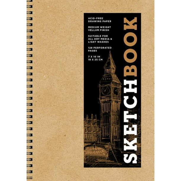 Sterling Sketchbooks Sketchbook (Basic Medium Spiral Kraft), Volume 16