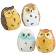 thumbnail image 6 of FRCOLOR  4 Pcs Owl Solar Mini Garden Decorations Ornament Ornaments, 6 of 8