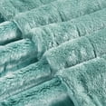 thumbnail image 5 of Home Soft Things Plain Faux Fur Throw - Harbor Grey - 60" x 80", 5 of 6