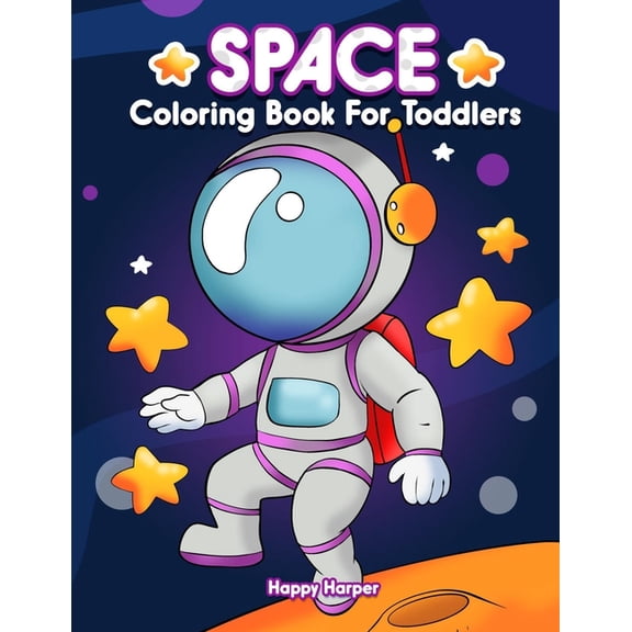 Space Coloring Book, (Paperback)