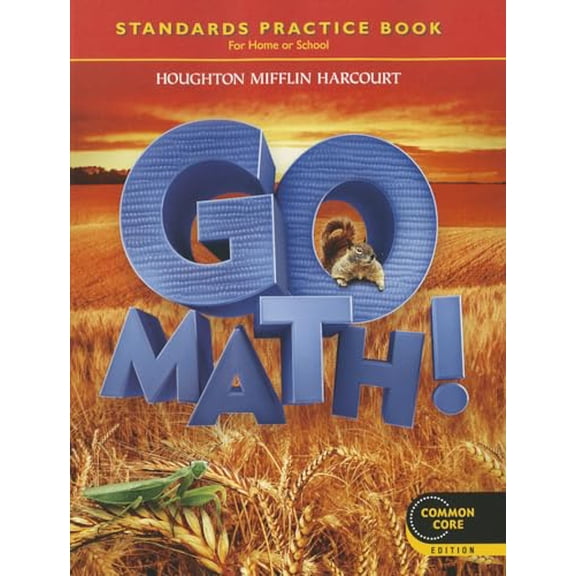 Pre-Owned Go Math! Student Practice Book Grade 2, (Paperback)