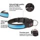 thumbnail image 3 of Collar para Perro con Luz LED Collar para Perro Recargable USB Impermeable, Banda Nocturna para Perros con 3 Modos de Luz, Hace Que Su Perro Sea Visible, Seguro y Visto Azul, M, 3 of 5