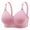 Rose Gold, variant on Gyexs Women's Plus Size Comfortable No Underwire Bra Thin Breathable Everyday Wear Plus Size Bras for Women, Beige, Size 46