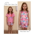 thumbnail image 4 of Conjunto de pijama Arshiner para niñas, manga corta, verano, 4-5 años, 4 of 6