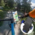 thumbnail image 2 of Latrodar Bike Phone, Motorcycle Phone Mount Motorcycle Handlebar Cell Phone Eco-Friendly Material 7 - 6.8 Smartphones Blue 3.4x1.8 Inch Home Essentials, 2 of 2