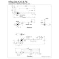 thumbnail image 2 of Kingston Brass KTALD38 Bel-Air Universal Front or Side Mount Toilet Tank Lever in Brushed Nickel, 2 of 5