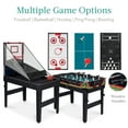 thumbnail image 5 of Best Choice Products 13-in-1 Combo Game Table Set w/ Ping Pong, Foosball, Basketball, Hockey, Archery - Arcade, 5 of 10