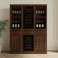 thumbnail image 5 of Buffet Cabinet For Dining - Practical And Stylish Storage Option Brown Walnut With Room, 5 of 7
