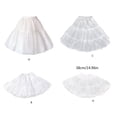 thumbnail image 3 of Women's Petticoat Skirts Puffys Tulle Tutus Skirts Underskirt Princess Ballet Dance Dress Underskirt Cosplay Costumes, 3 of 8