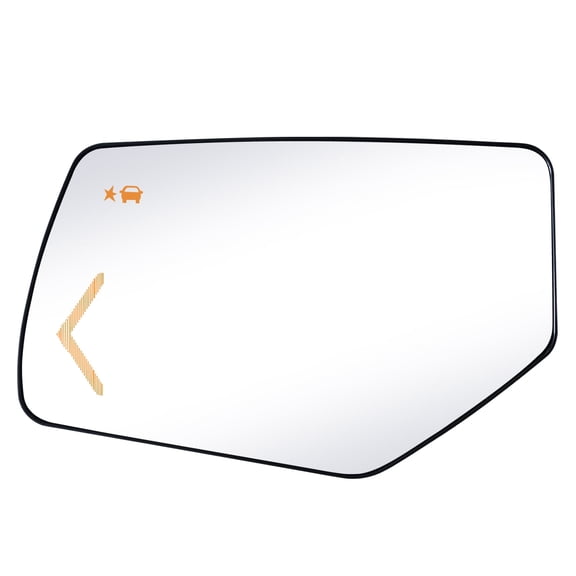Driver Side Replacement Mirror Glass Compatible with Chevy & GMC Vehicles - Suburban, Tahoe 2015-2020, Yukon, Yukon XL 2015-2020 - Heated with Blind Spot Detection, w/o auto dimming, 22753635, LH