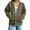 A-Dark Green767, variant on Women's Oversized Zip Up Hoodie Drop Shoulder Kangaroo Pocket Hooded Jacket Soft Casual Daily Loungewear Top