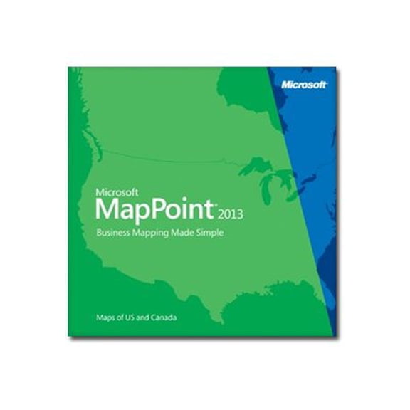 MapPoint 2013 32-bit European Maps