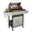 4+1 Burner, variant on HighSound 3 Burner BBQ Propane Gas Grill with Side Burner, Stainless Steel 37230 BTU Patio Garden Barbecue Grill with Porcelain-Enameled Cast Iron Grates, Black