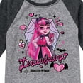 thumbnail image 3 of Monster High - Draculara - Toddler And Youth Raglan Graphic T-Shirt, 3 of 4