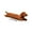 19.68inch, variant on 27.55“ Plush Long Pillow Brown Dog Body Pillow Animal Doll Cartoon Body Sleeping Hugging Long Pillows Stuffed Toy Home Sofa Cushion Decor