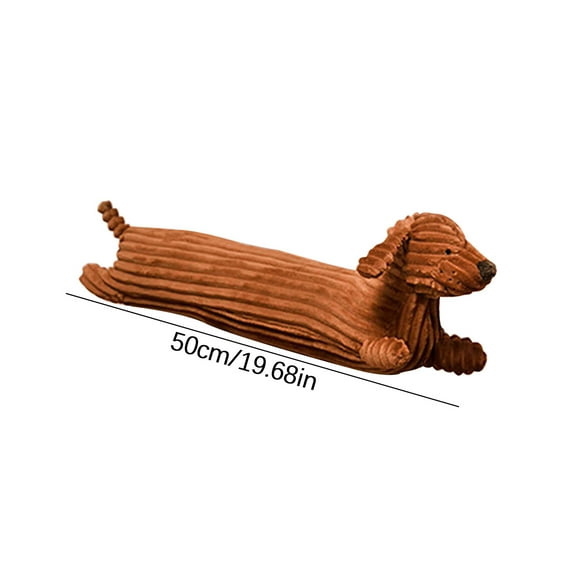 IMossad Dachshund Dog Plush Toy - Cute Stuffed Animal Pillow, Soft Simulation Doggy Gift for Children and Home Decor