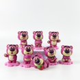 thumbnail image 1 of Toy Story-figura de oso feliz de fresa, caja ciega a la moda, máquina de garra, huevo Gacha, adorno bonito, muñeco, regalo, 1 of 5