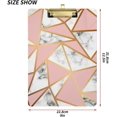 thumbnail image 3 of FMSHPON Marble Texture Golden Marbling Clipboard Hardboard Wood Nursing Clip Board and Pull for Standard A4 Letter 13x9 inches, 3 of 7