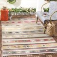 thumbnail image 4 of SAFAVIEH Montage Henrika Striped Indoor/Outdoor Area Rug, 4 of 7