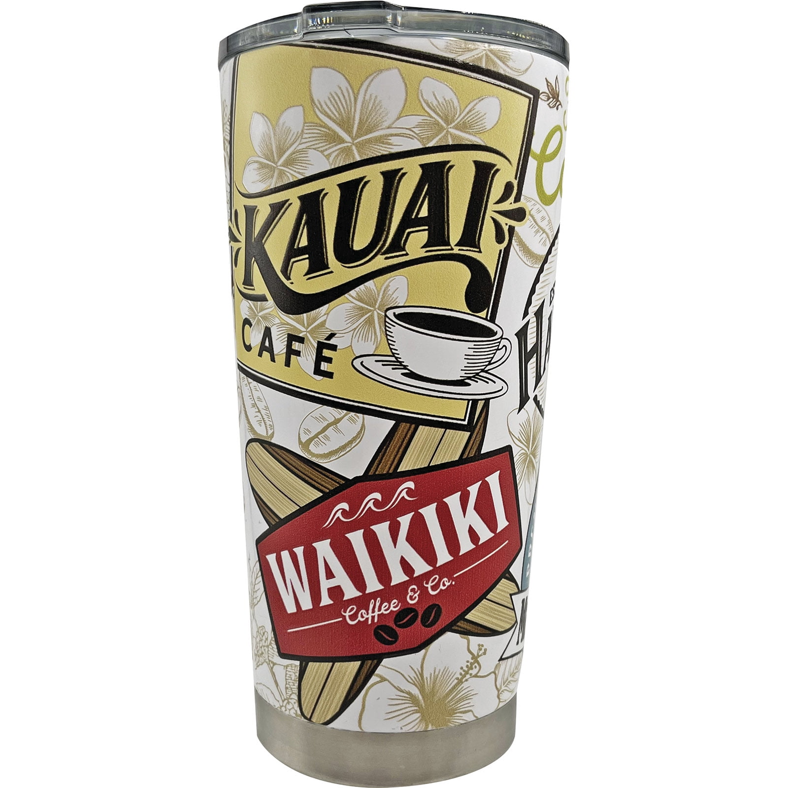 Natural HI Tumbler Stainless Steel 20 oz Vintage Coffee