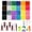 24 Compartments, variant on Threns 32 Colors Jelly Rhinestones for Bedazzling, Multicolor Resin Flatback Gems for Diamond Art, Bedazzler Kit with Jewelry Glue for Bedazzle Thing Crafting Book Nail Art