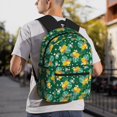 thumbnail image 7 of Haiem Tropical Fruit Lightweight Backpack for School, Classic Basic Water Resistant Casual Daypack for Travel with Bottle Side Pockets, 7 of 7