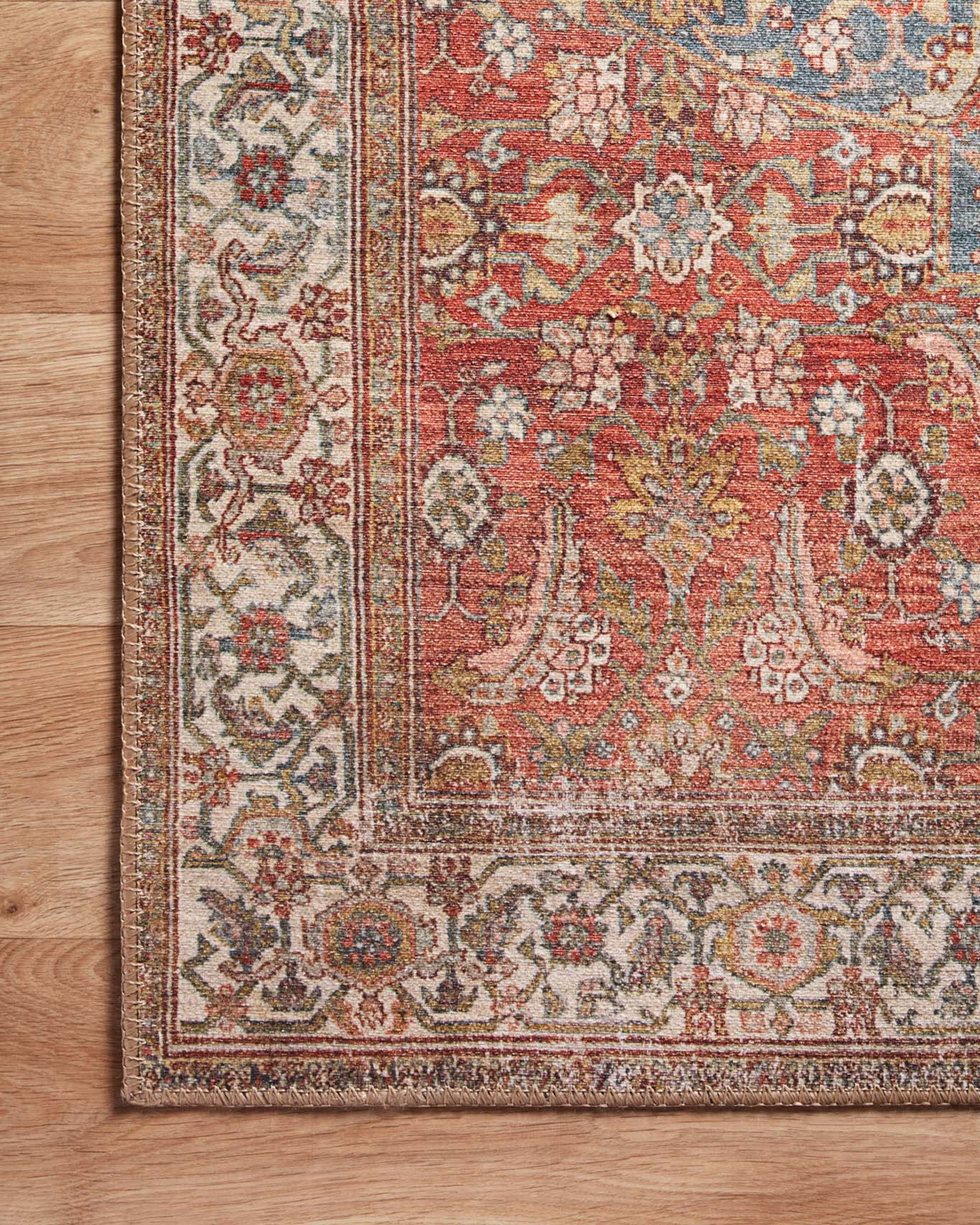 Echo Loom Anabella Ocean / Multi 7'-6" x 9'-6" Area Rug