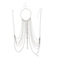 thumbnail image 1 of Cadena para el cuerpo Yinane ajustable para el pecho para festivales de música bodas en la playa, 1 of 8