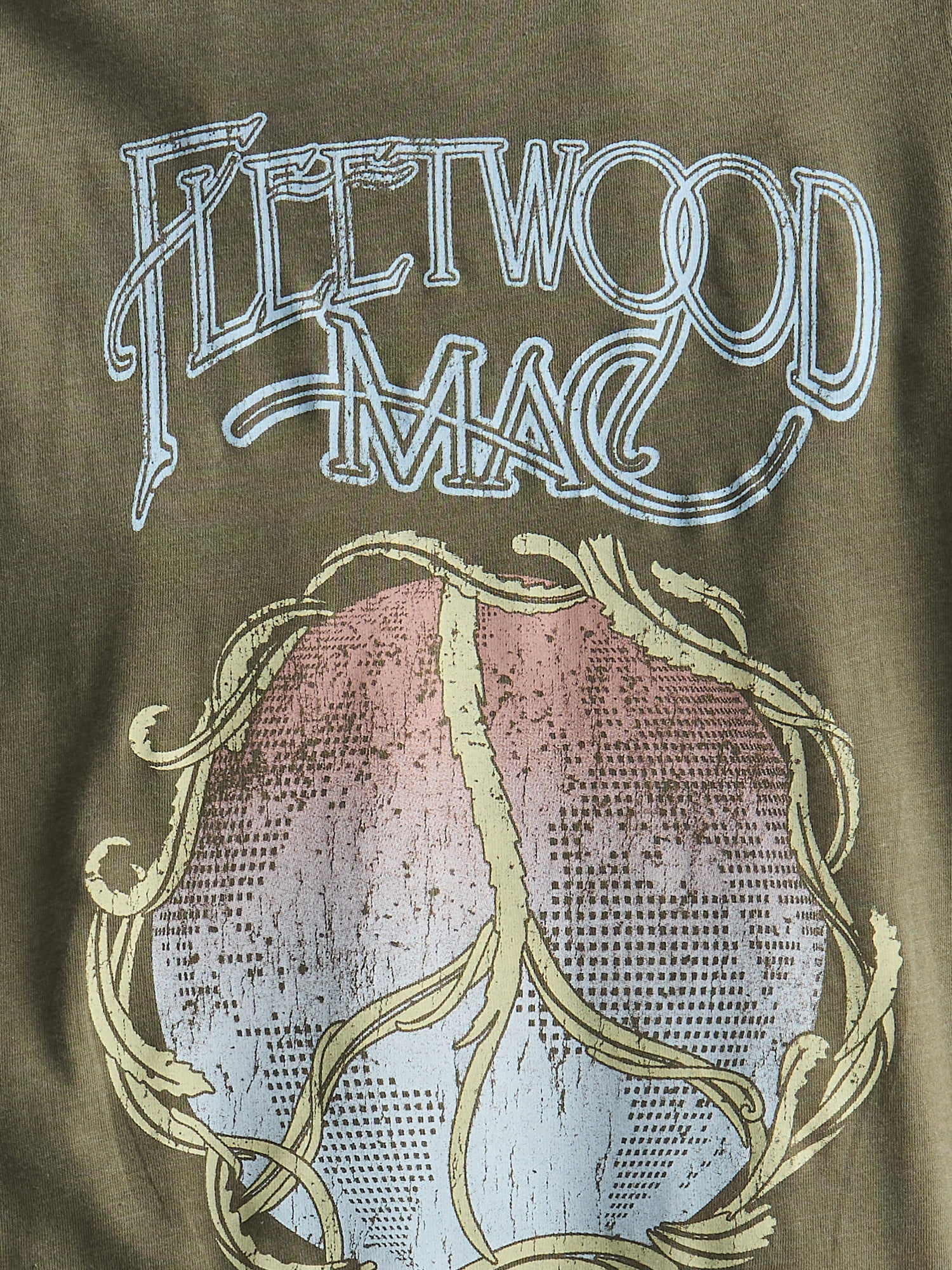 Fleetwood Mac Boys' Graphic Band Tee with Short Sleeves, Sizes 4-18