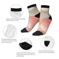 thumbnail image 5 of Naloa Abstract Marble Texture Ankle Socks for Women Non Slip Socks No Show Socks Classic Low Cut Casual Socks Casual Socks, 5 of 7
