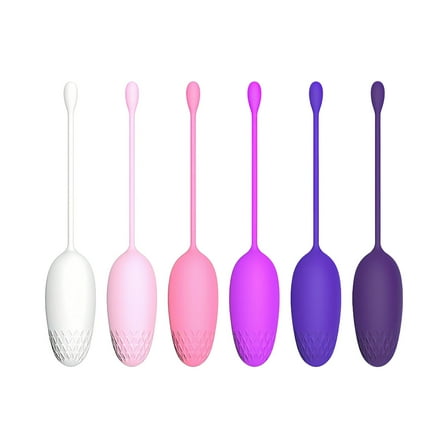 Kegel Exercise System - Pelvic Floor Exercises - Set of 6 Premium Silicone Kegel Exercise Weights & Control with Training Kit for Women: Beginners & Advanced