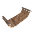 thumbnail image 1 of Wooden Ladder Bridge Platform Toy, Fun Bendable Shrub Handcrafted Hamster Climbing Ladder  for Small Animal, 1 of 7