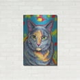 thumbnail image 3 of Luxe Metal Art 'Dilute Tortoiseshell Cat' by Rebecca Wang Art, Metal Wall Art, 24"x36", 3 of 9