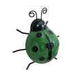 thumbnail image 2 of 3D Metal Ladybugs Garden Decor Outdoor Set - Cute Yard Art Lawn Ornaments & Wall Sculptures for Fence, Patio, Backyard - Rustic Ladybirds Figurines for Tree, Home, Garden Decoration, 2 of 4