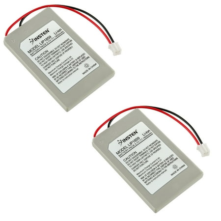 Insten New 2-pack 3.7v 1800mAh Battery Pack for Sony PS3 controller
